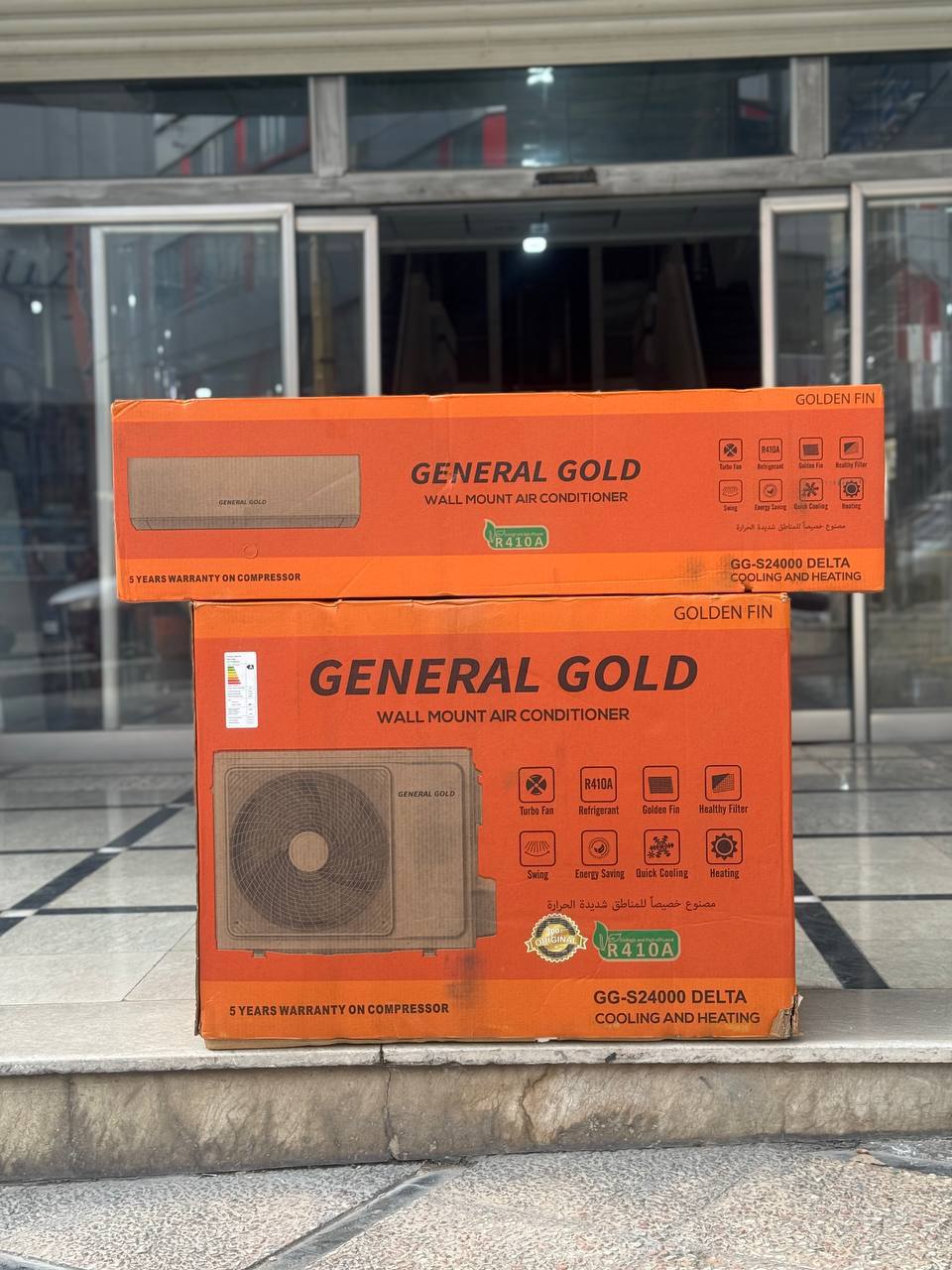 کولر گازی جنرال گلد GG-S24000 DELTA