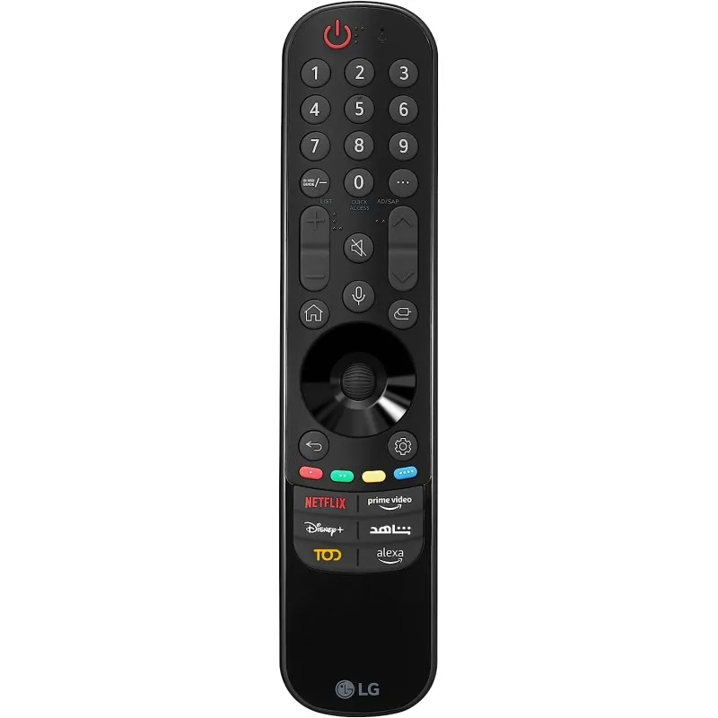 ریموت کنترل جادویی و هوشمند ال جی MR23GA تلویزیون ال جی UR7800 سایز 43 اینچ مونتاژ مصر و اندونزی