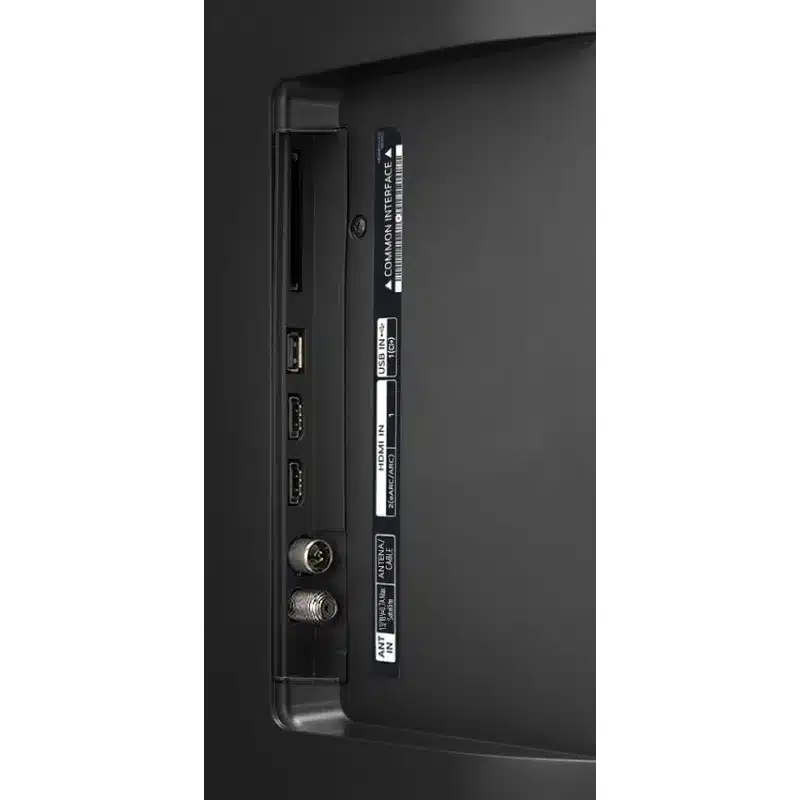 پورت های ورودی خروجی کناری تلویزیون LG 50NANO81 2024 مونتاژ لهستان