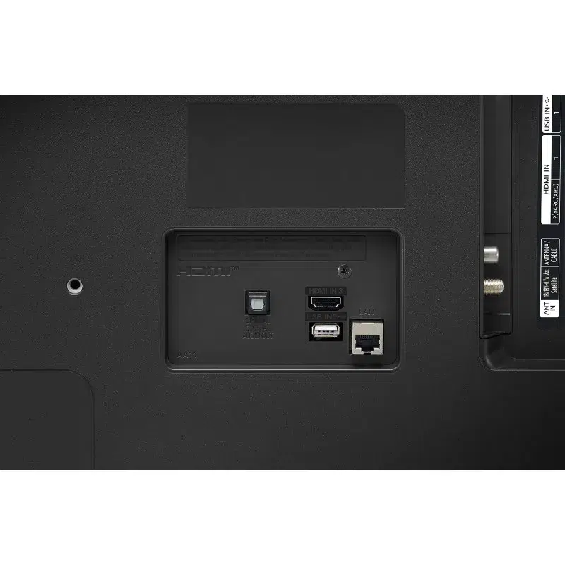 پورت های پشت تلویزیون LG 55UT8000 مونتاژ مصر و اندونزی