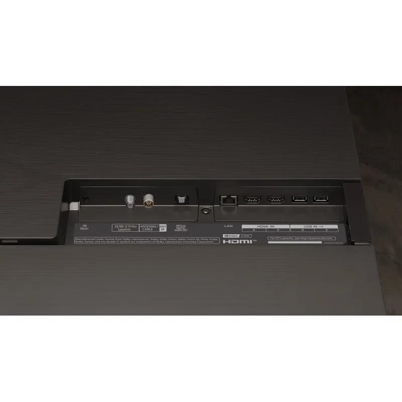 پورت های ورودی خروجی پشت تلویزیون LG 83C4 2024