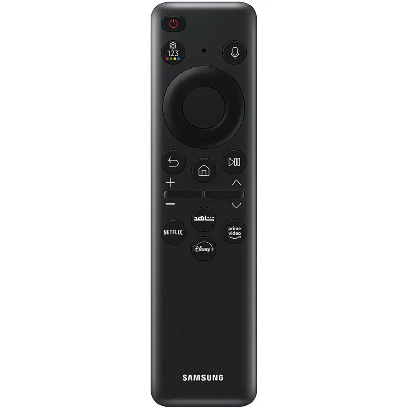 ریموت کنترل هوشمند و بلوتوثی سامسونگ مدل TM2360E تلویزیون سامسونگ DU8000 سایز 85 اینچ